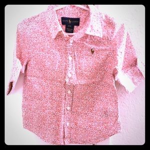 Ralph Lauren Button Up Top